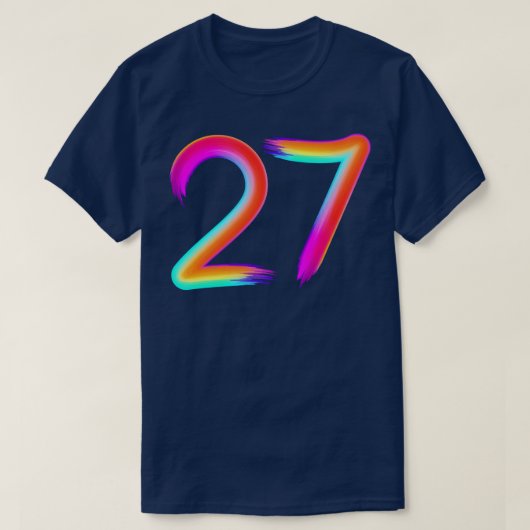 Geborsteld 25 t-shirt (Design voorkant)