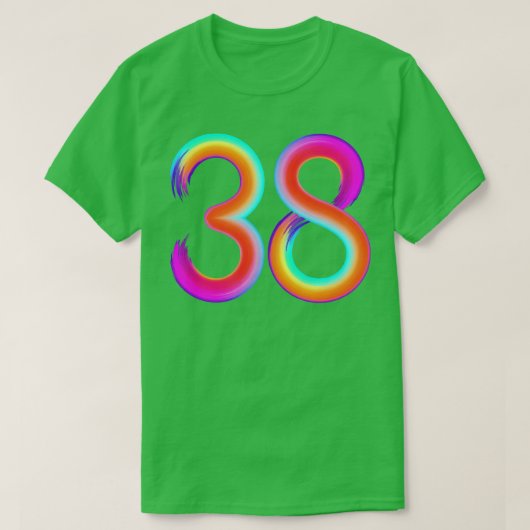 Geborsteld 35 t-shirt (Design voorkant)