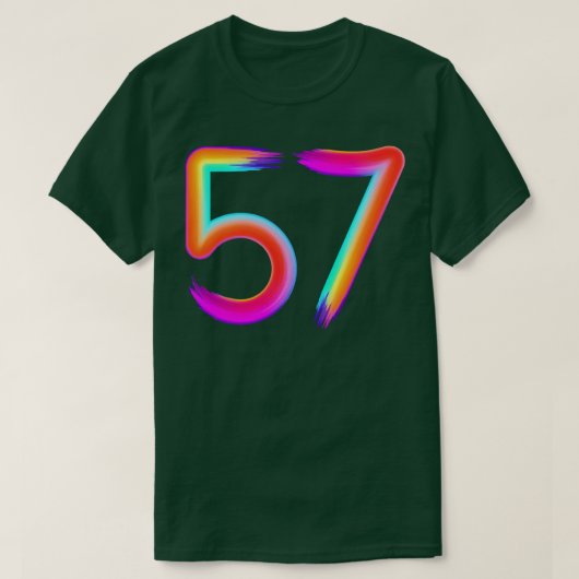 Geborsteld 54 t-shirt (Design voorkant)