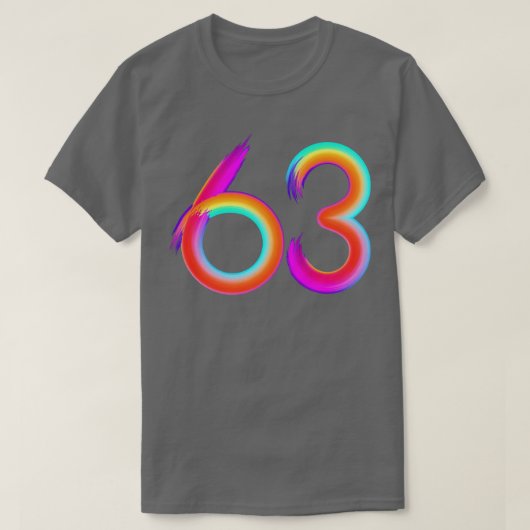 Geborsteld 60 t-shirt (Design voorkant)