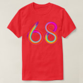 Geborsteld 65 t-shirt (Design voorkant)