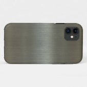 geborsteld aluminium Case-Mate iPhone case (Achterkant (horizontaal))
