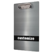 geborsteld aluminium klembord (Links)