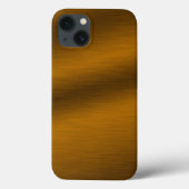 Geborsteld Bronzen Achtergrond Case-Mate iPhone Case (Achterkant)