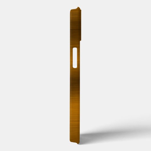 Geborsteld Bronzen Achtergrond Case-Mate iPhone Case (Achterkant / Rechts)