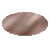 Geborsteld Faux Roos Goud Metallic Snijplank (Hoek)