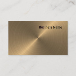 geborsteld goud visitekaartje