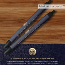 Geborsteld Gouden Logo Pen