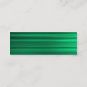geborsteld groen mini visitekaartje (Achterkant)