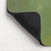Geborsteld groen nepbekleding muismat (Hoek)