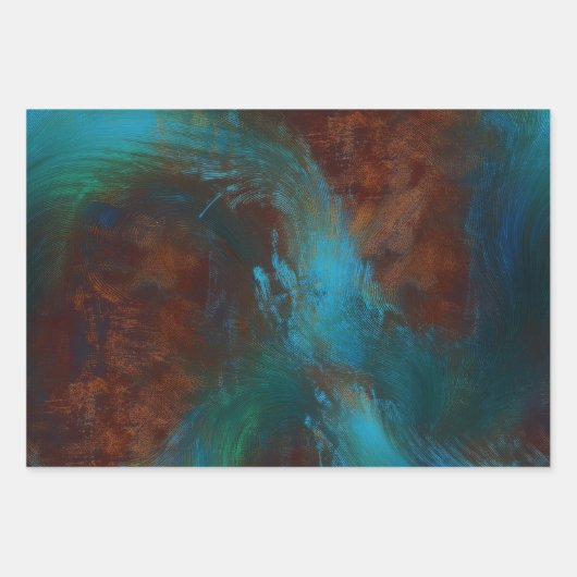 geborsteld koper inpakpapier vel (Voorkant 2)