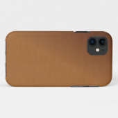 Geborsteld Koper Uiterlijk 2 Case-Mate iPhone Case (Achterkant (horizontaal))