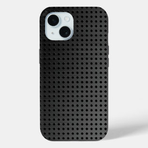 Geborsteld leer iPhone 15 case