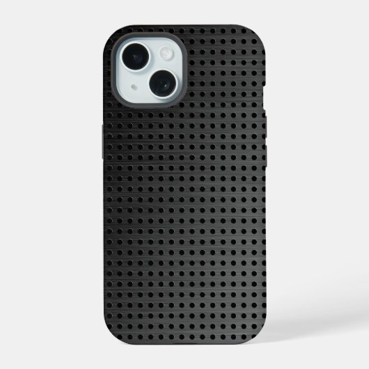 Geborsteld leer iPhone 15 case (Achterkant)