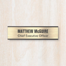 Geborsteld licht goud look Kantoor