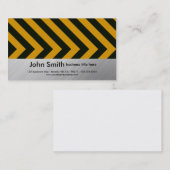 geborsteld metaal gevarieerd visitekaartje (Voorkant / Achterkant)