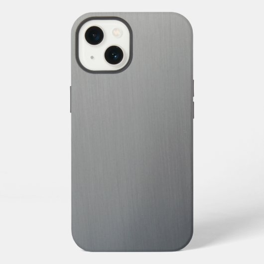 geborsteld metaal iPhone hoesje (Achterkant)