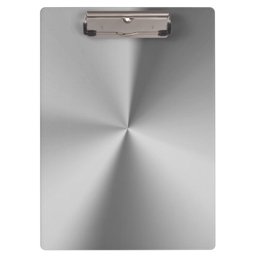 geborsteld metaal klembord (Voorkant)