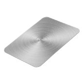 Geborsteld metaal look magneet (Linkerzijde)