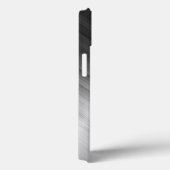 geborsteld metaal textuur Case-Mate iPhone case (Achterkant / Rechts)