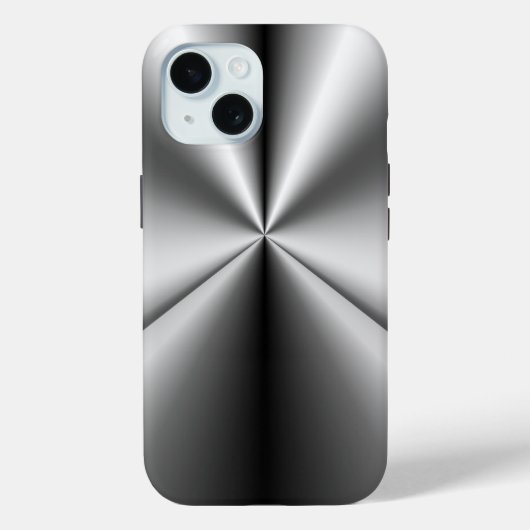 Geborsteld Metaal Tuck and Roll Case-Mate iPhone Case (Achterkant)