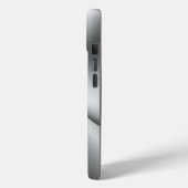 Geborsteld Metaal Tuck and Roll Case-Mate iPhone Case (Achterkant / Links)