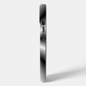 Geborsteld Metaal Tuck en Roll Case-Mate iPhone Case (Achterkant / Links)