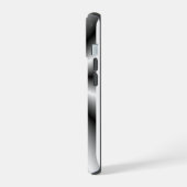 Geborsteld Metaal Tuck en Roll iPhone 15 Case (Linkerkant)