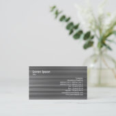 geborsteld metaal visitekaartje (Staand voorkant)