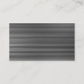 geborsteld metaal visitekaartje (Achterkant)