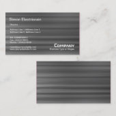 geborsteld metaal visitekaartje (Voorkant / Achterkant)