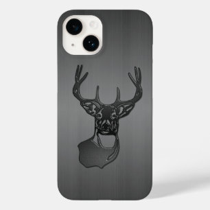 geborsteld metaal - White Tail Buck Deer Case-Mate iPhone 14 Hoesje