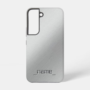 Geborsteld metalen ontwerp - samsung galaxy hoesje