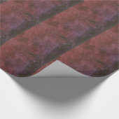 geborsteld Paars Faux Finish Cadeaupapier (Hoek)