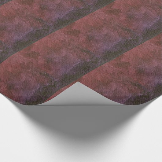 geborsteld Paars Faux Finish Cadeaupapier (Hoek)