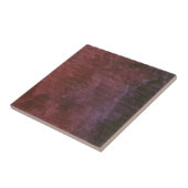 geborsteld Paars Faux Finish Tegeltje (Zijkant)