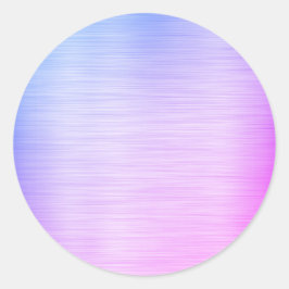 Geborsteld Paars Leeg Sjabloon, Doe-het-zelf Tekst Ronde Sticker