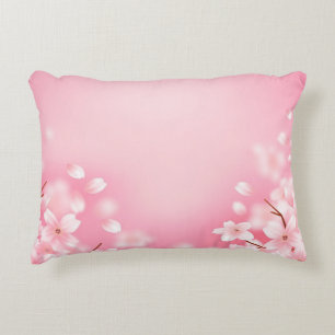 Geborsteld polyester accent kussen