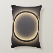 Geborsteld polyester accent kussen (Achterkant (Verticaal))