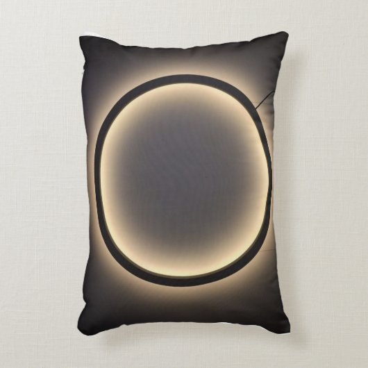 Geborsteld polyester accent kussen (Voorkant(Verticaal))