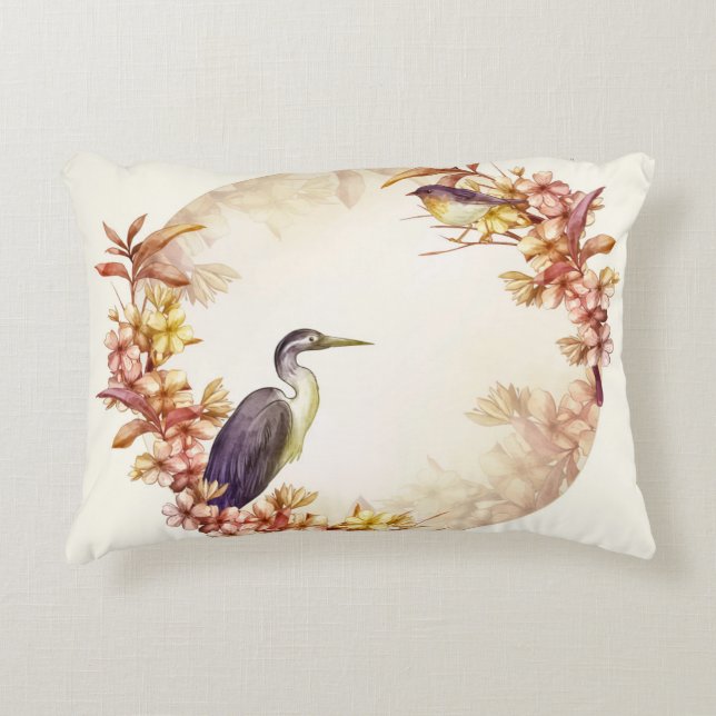 Geborsteld polyester accent kussen (Voorkant)