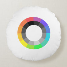 Geborsteld Polyester MOGAI Pride Kussen