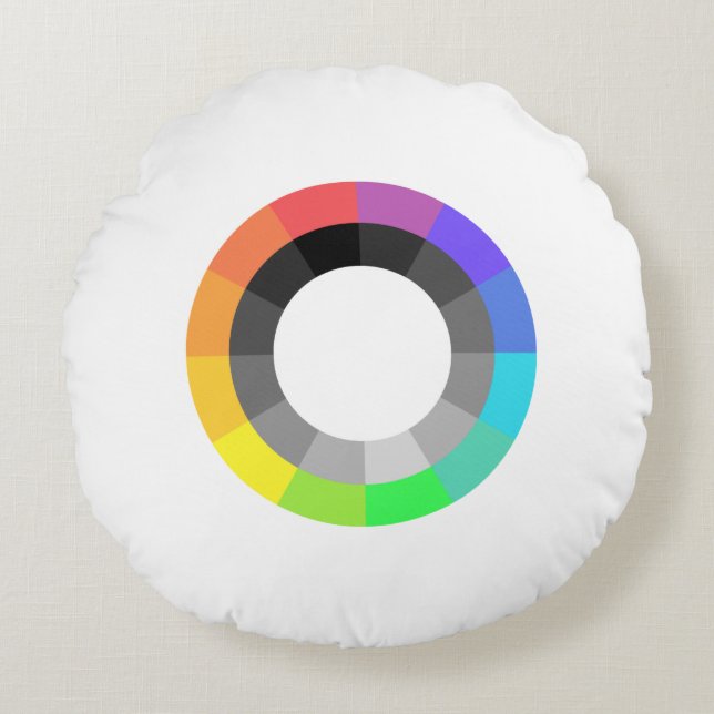 Geborsteld Polyester MOGAI Pride Kussen (Voorkant)