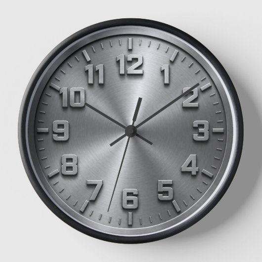 Geborsteld stalen vervang dial quartz (Voorkant)