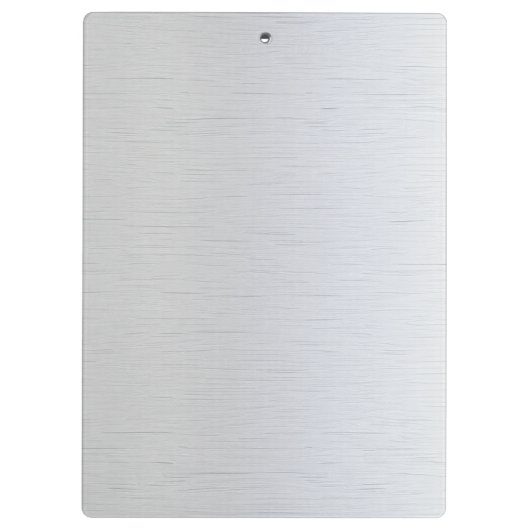 Geborsteld titanium leisteen monogram professionee klembord (Achterkant)