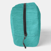 geborsteld turquoise genot toilettasje (Rechts)