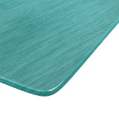 geborsteld turquoise glas snijplank (Hoek)