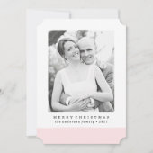 geborsteld | Vakantiefotokaart Feestdagenkaart (Voorkant)