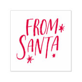 Geborsteld van Sinterklaas Kerstcadeau Zelfinktende Stempel (Design)