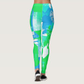 geborsteld Zee Leggings (Achterkant)